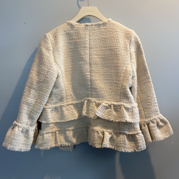 Ann Taylor Cream Jacket - Picture 4 of 4